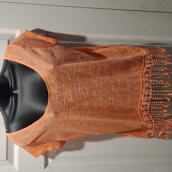 Inspired Hearts Tops - Inspired Hearts Sheer Bohemian Inspired Top S